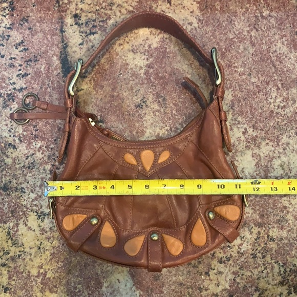 Isabella Fiore Leather Handbag - Picture 8 of 9